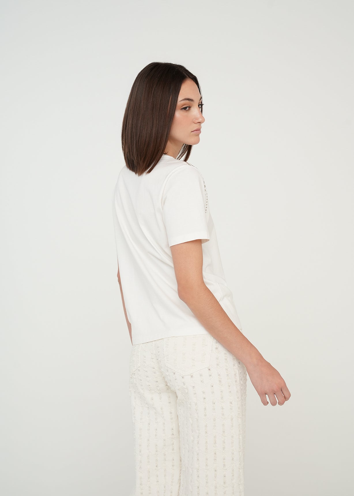 Camiseta con taches - Crudo 14_409G060_CRU111001_7