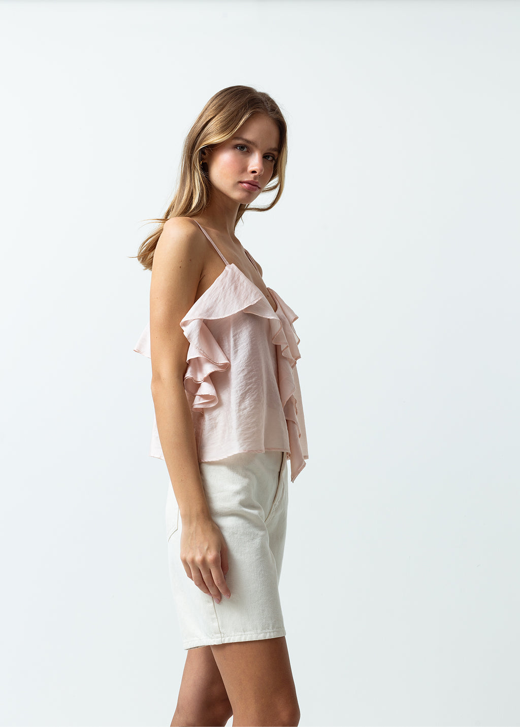 Camisa de tiras satinada - Rosa 14_411G373_ROS141310_5
