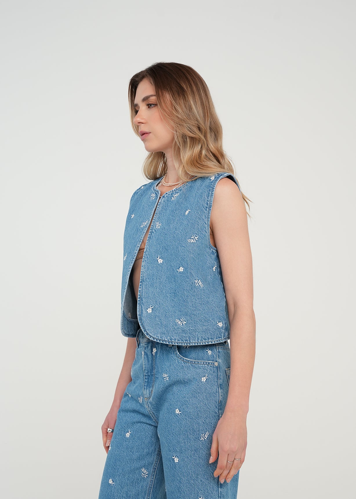 Camisa manga sisa en denim - Azul 14_411H301_AZU183928_3