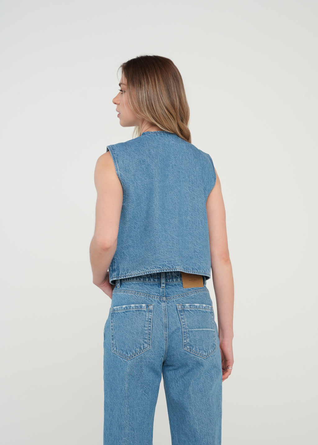 Camisa manga sisa en denim - Azul 14_411H301_AZU183928_5