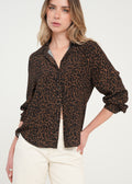 Camisa clásica de animal print - Café 14_411H334_CAF181018_0