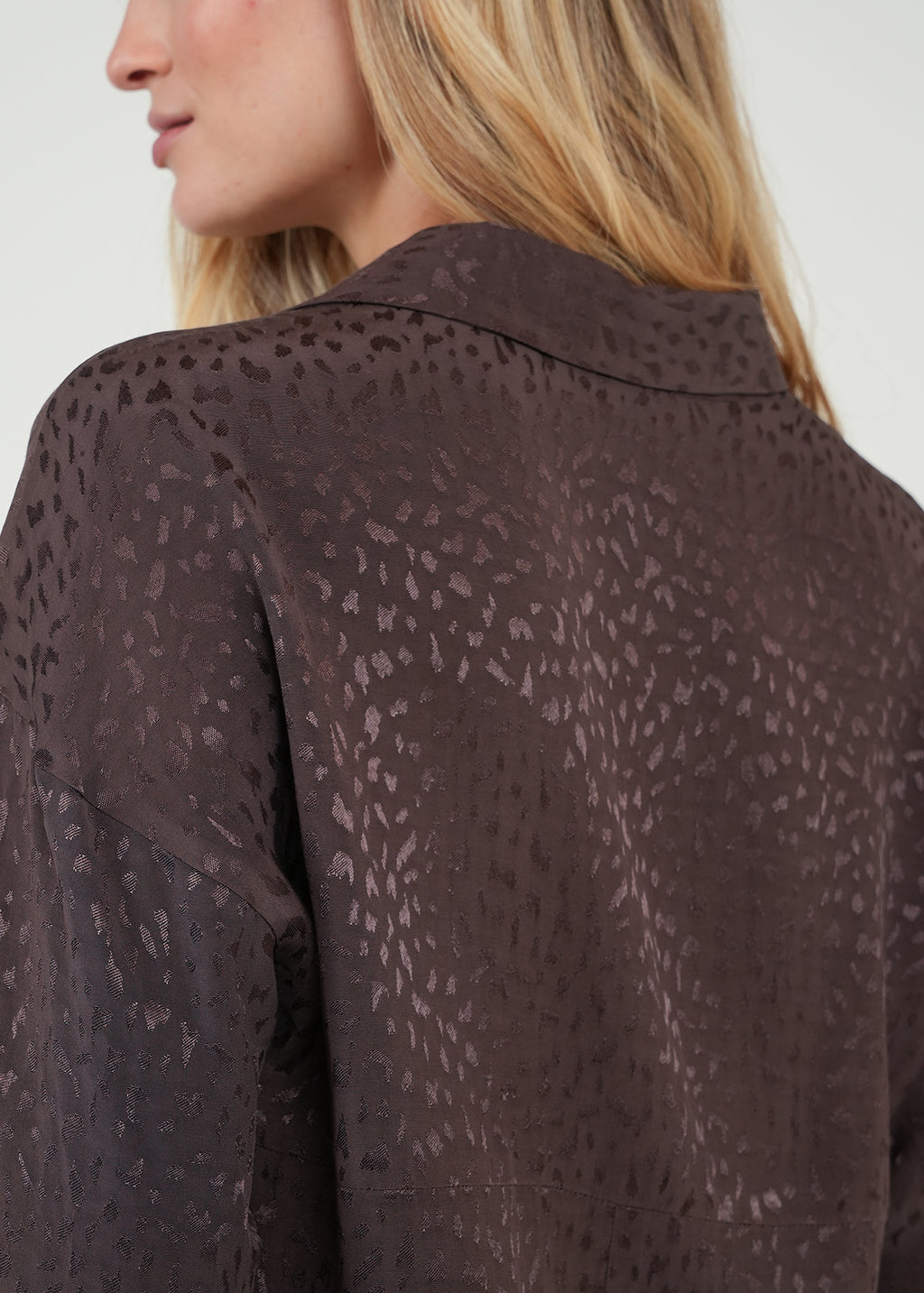Camisa de animal print con brillo - Café 14_412H346_CAF191016_6