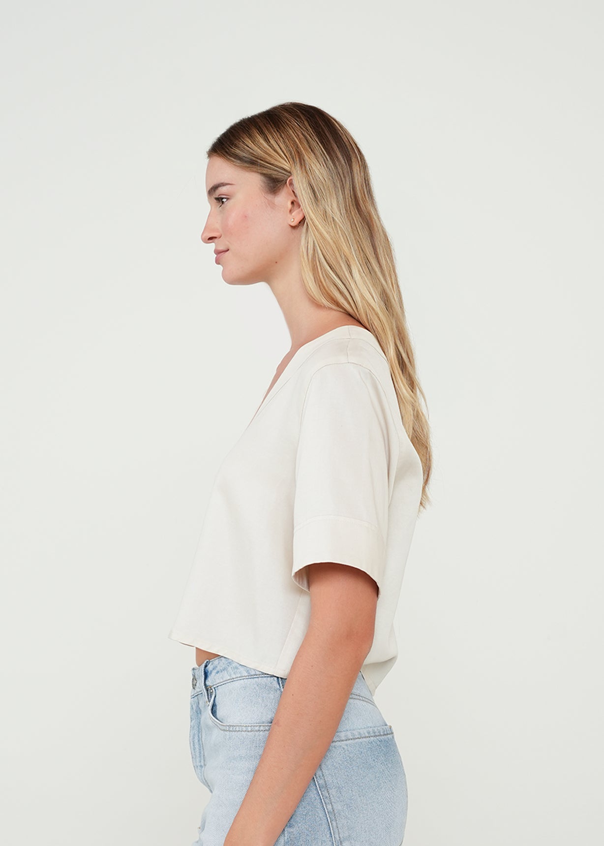 Camisa corta con escote - Crudo 14_412H347_CRU130905_3