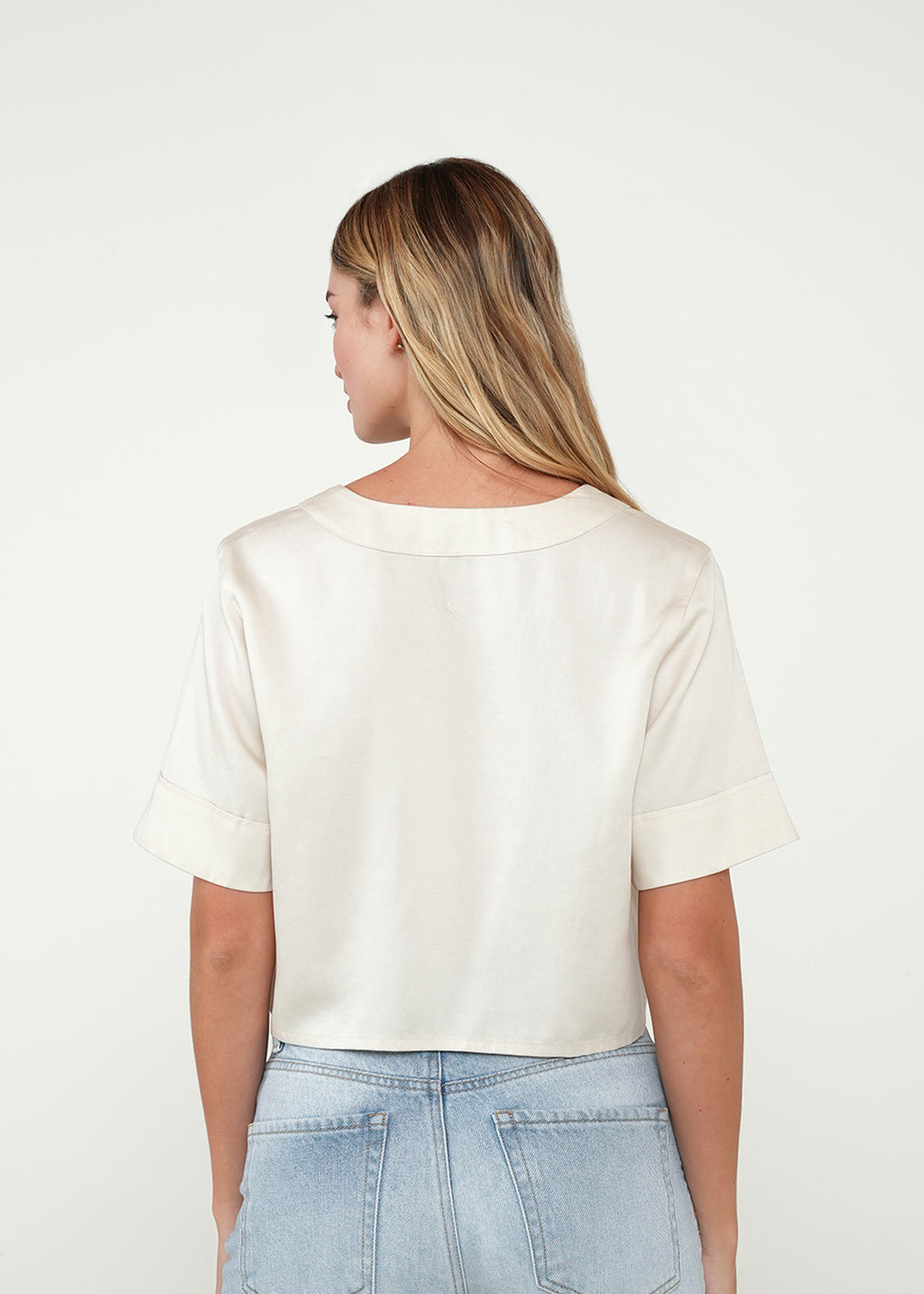Camisa corta con escote - Crudo 14_412H347_CRU130905_6