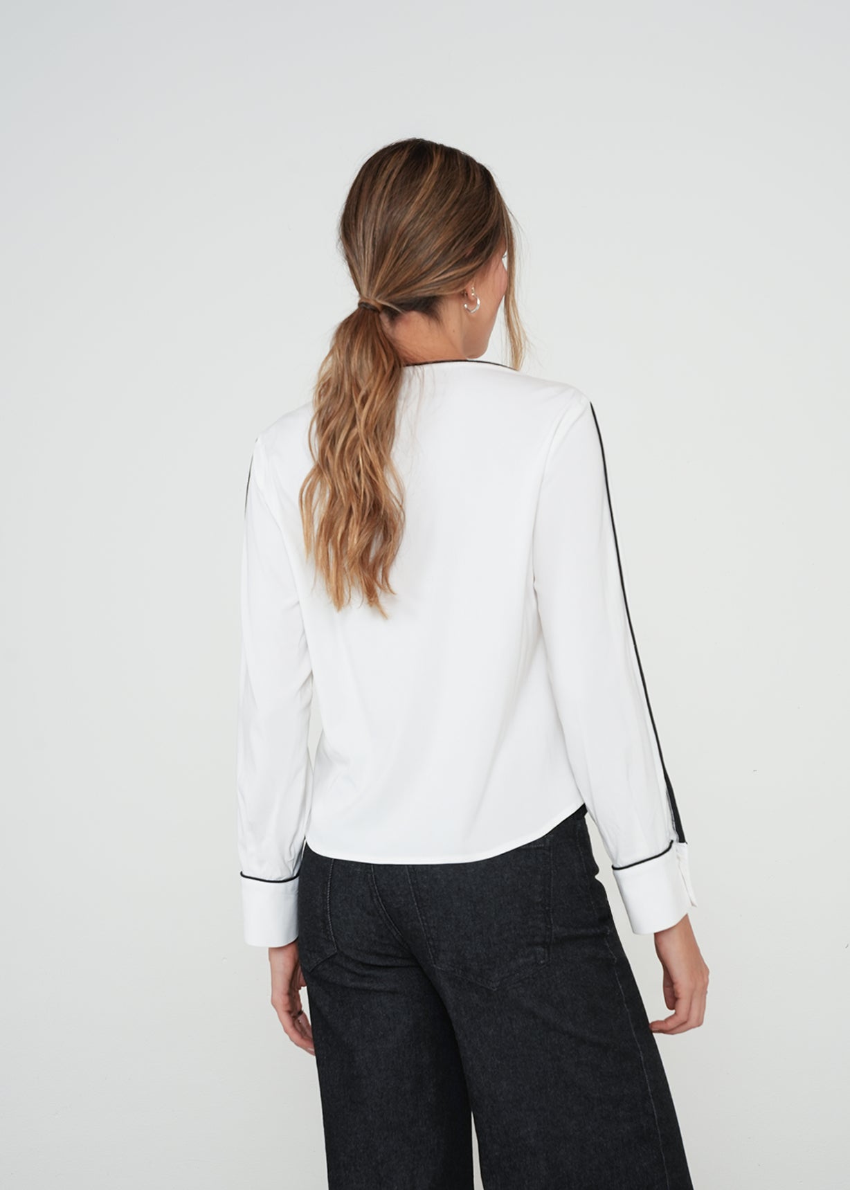 Camisa con líneas en contraste - Crudo 14_412H364_CRU111001_5