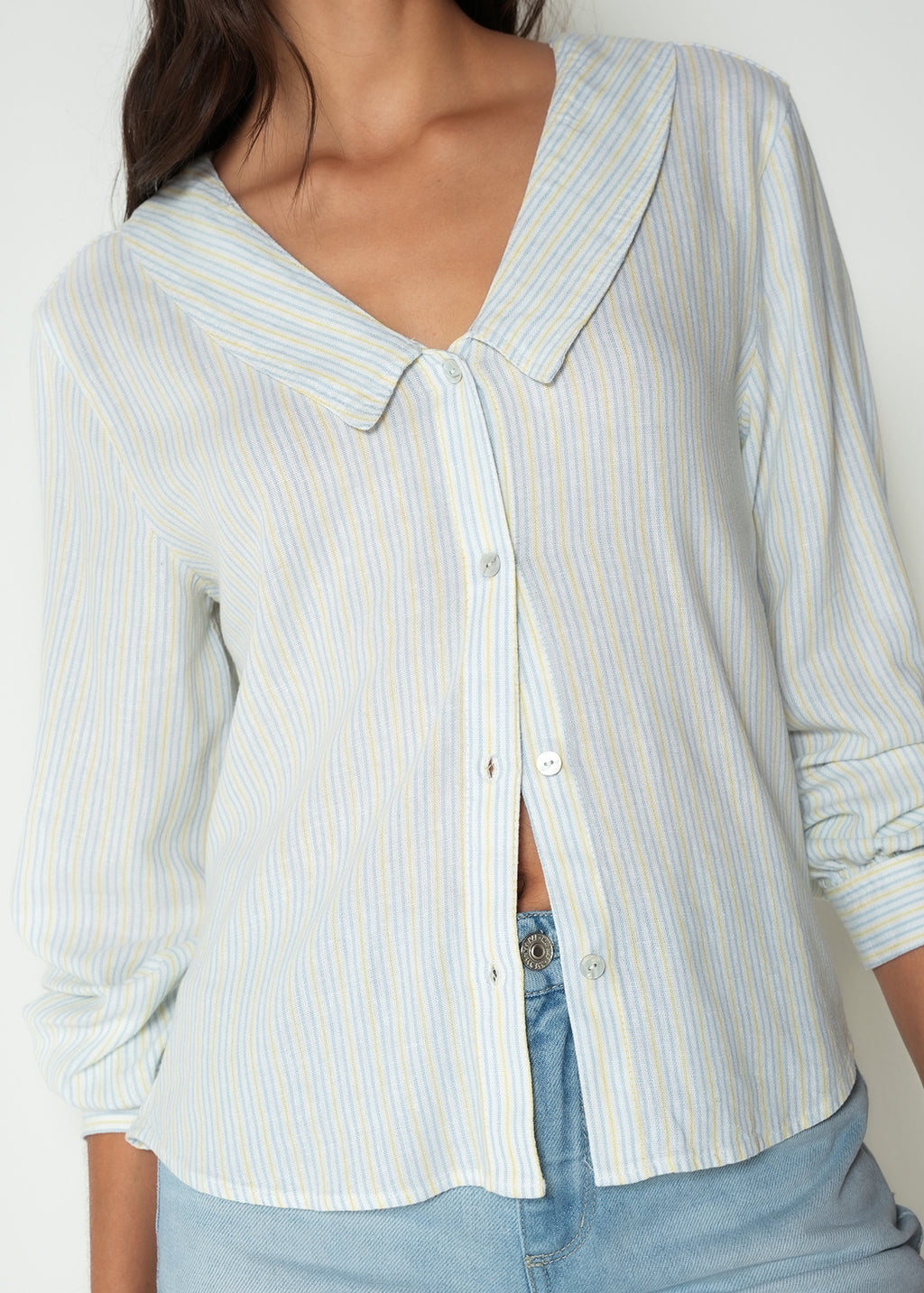 Camisa manga larga rayas - Azul 14_412H380_AZU173936_4