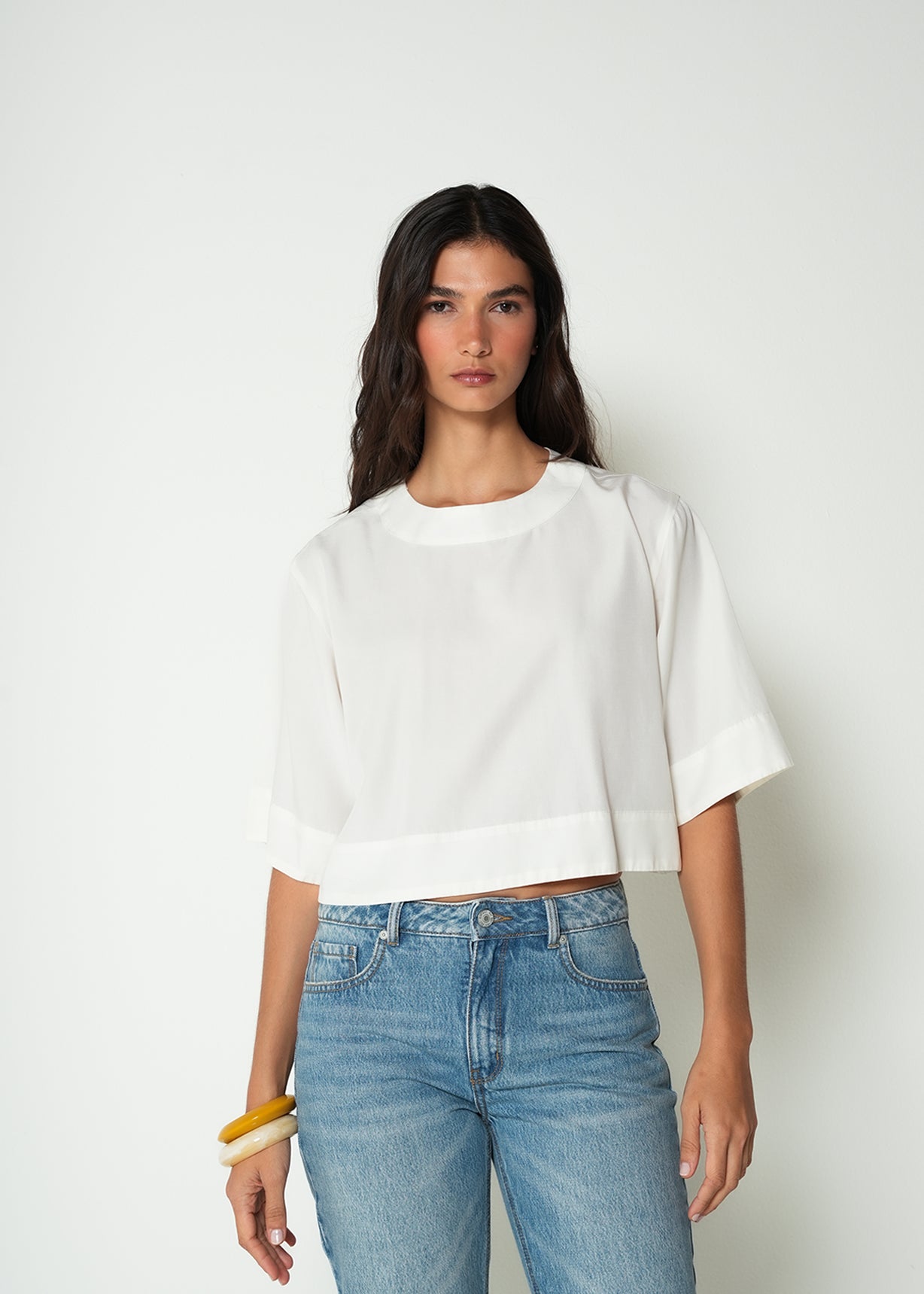 Camisa con detalle en espalda - Crudo 14_412H390_CRU110605_0