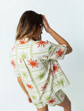 Camisa estampada de botones - Crudo 14_413F382_CRU110605_0