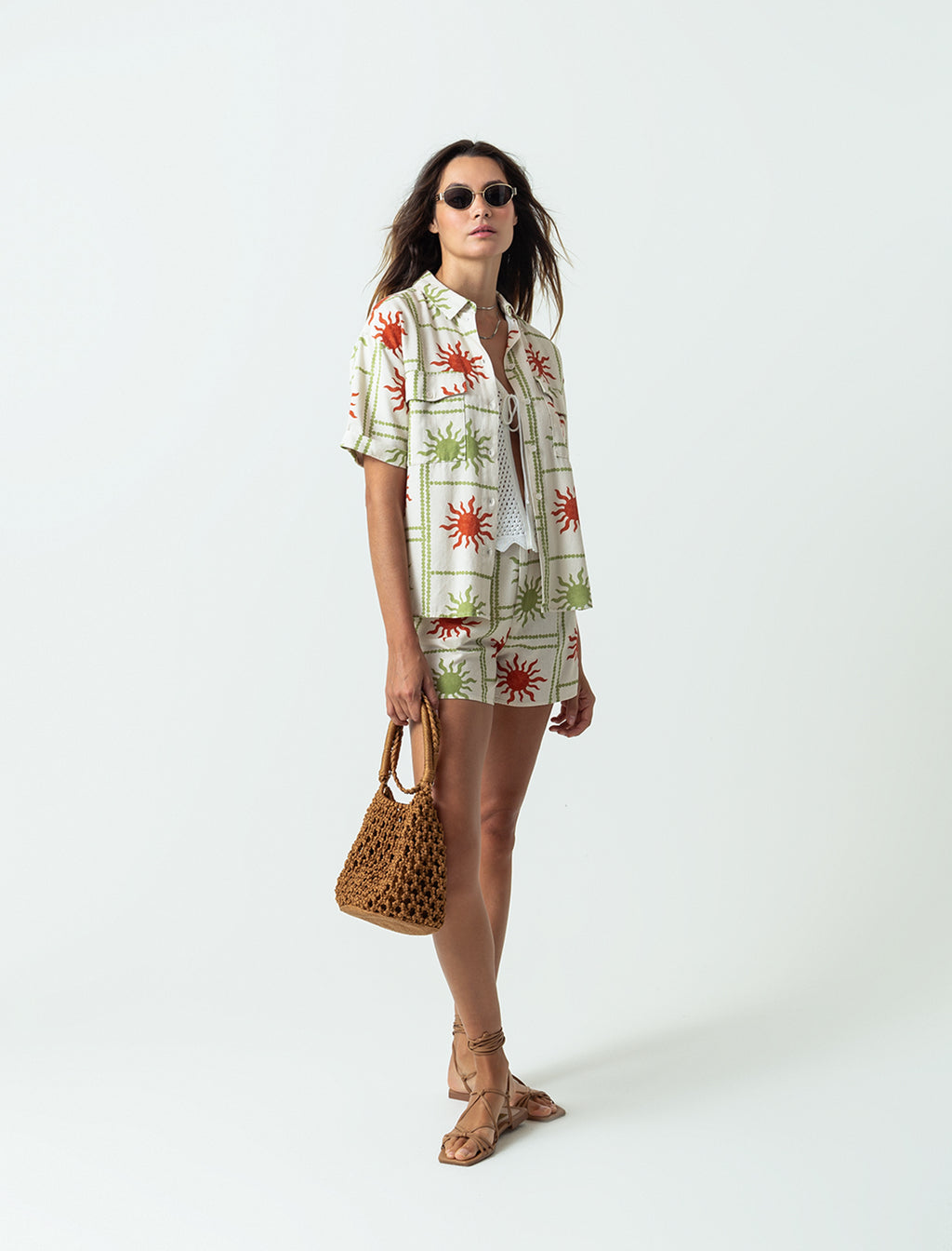 Camisa estampada de botones - Crudo 14_413F382_CRU110605_3