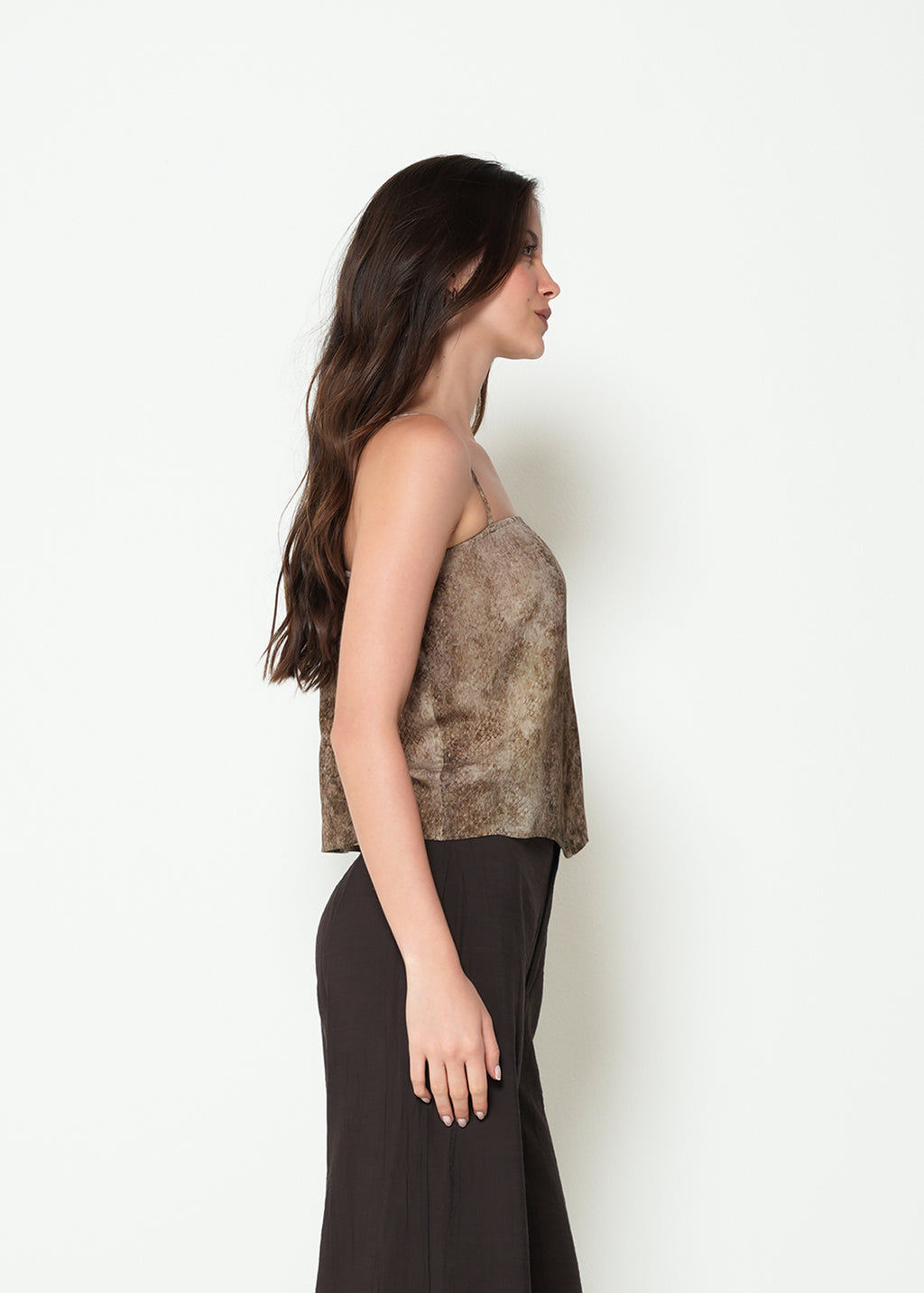 Camisa regular tiras cuello recto estampado - Verde 14_413H301_VER190820_5