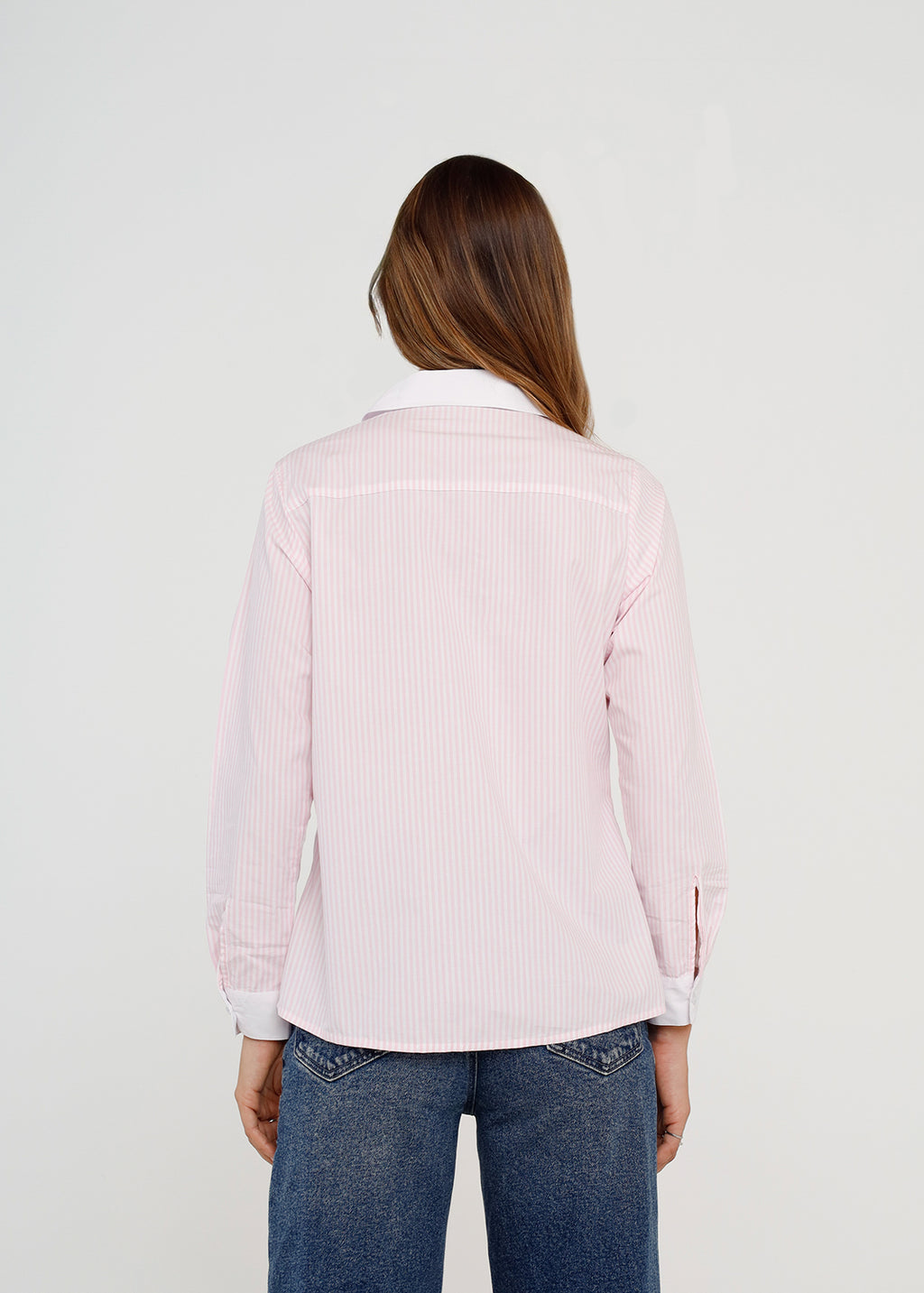 Camisa clásica con doble bolsillo - Rosa 14_415H002_ROS142305_7
