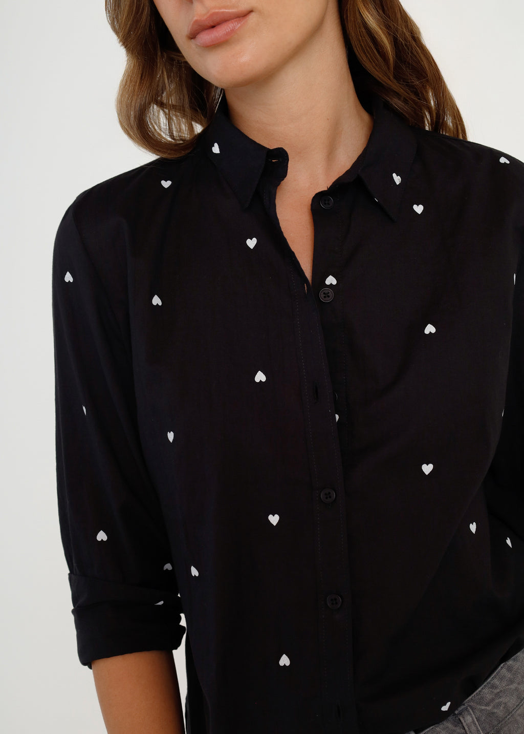Camisa con corazones - Negro 14_415H005_NEG193909_4