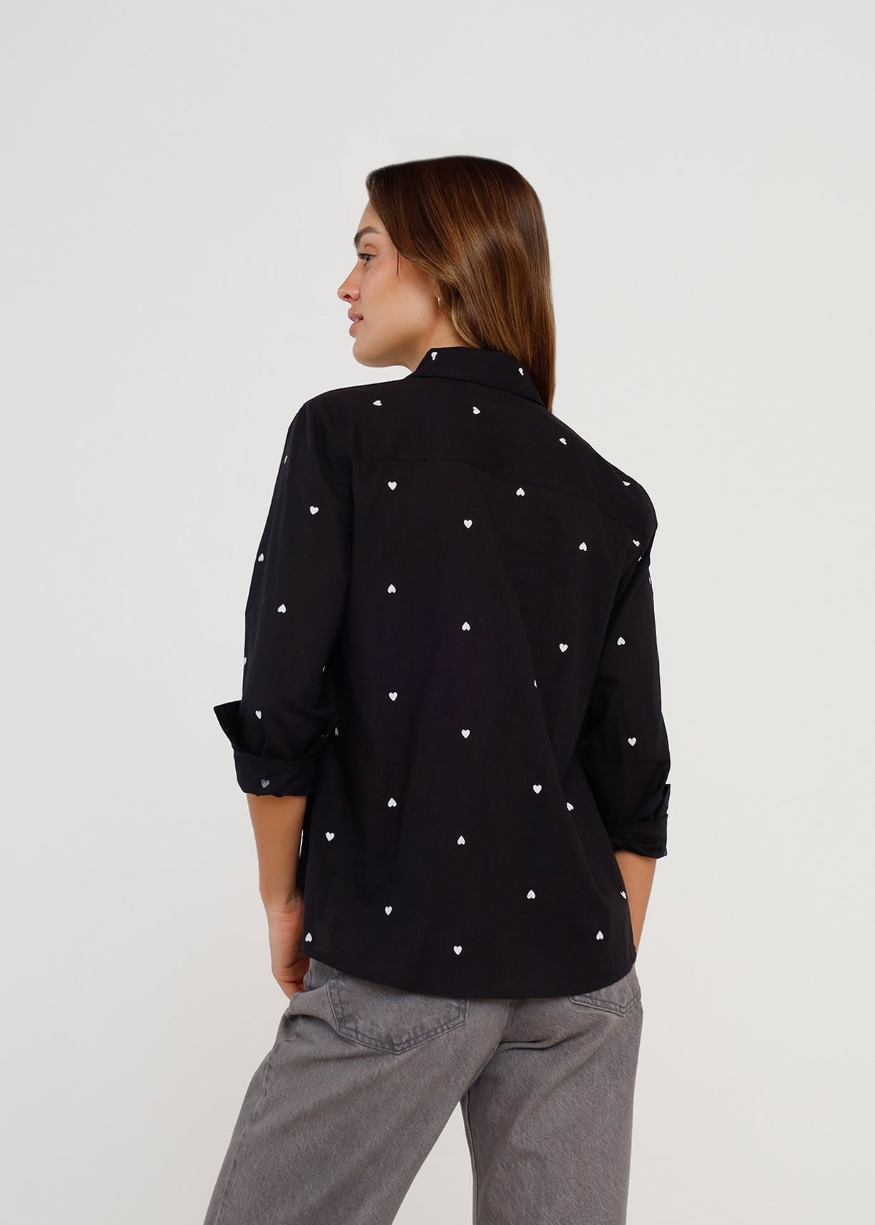 Camisa con corazones - Negro 14_415H005_NEG193909_7