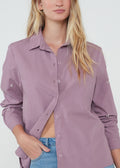Camisa clásica con mini perlas - Morado 14_415H013_MOR171610_0