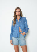 Camisa regular manga larga estampada - Azul 14_415H053_AZU183928_0