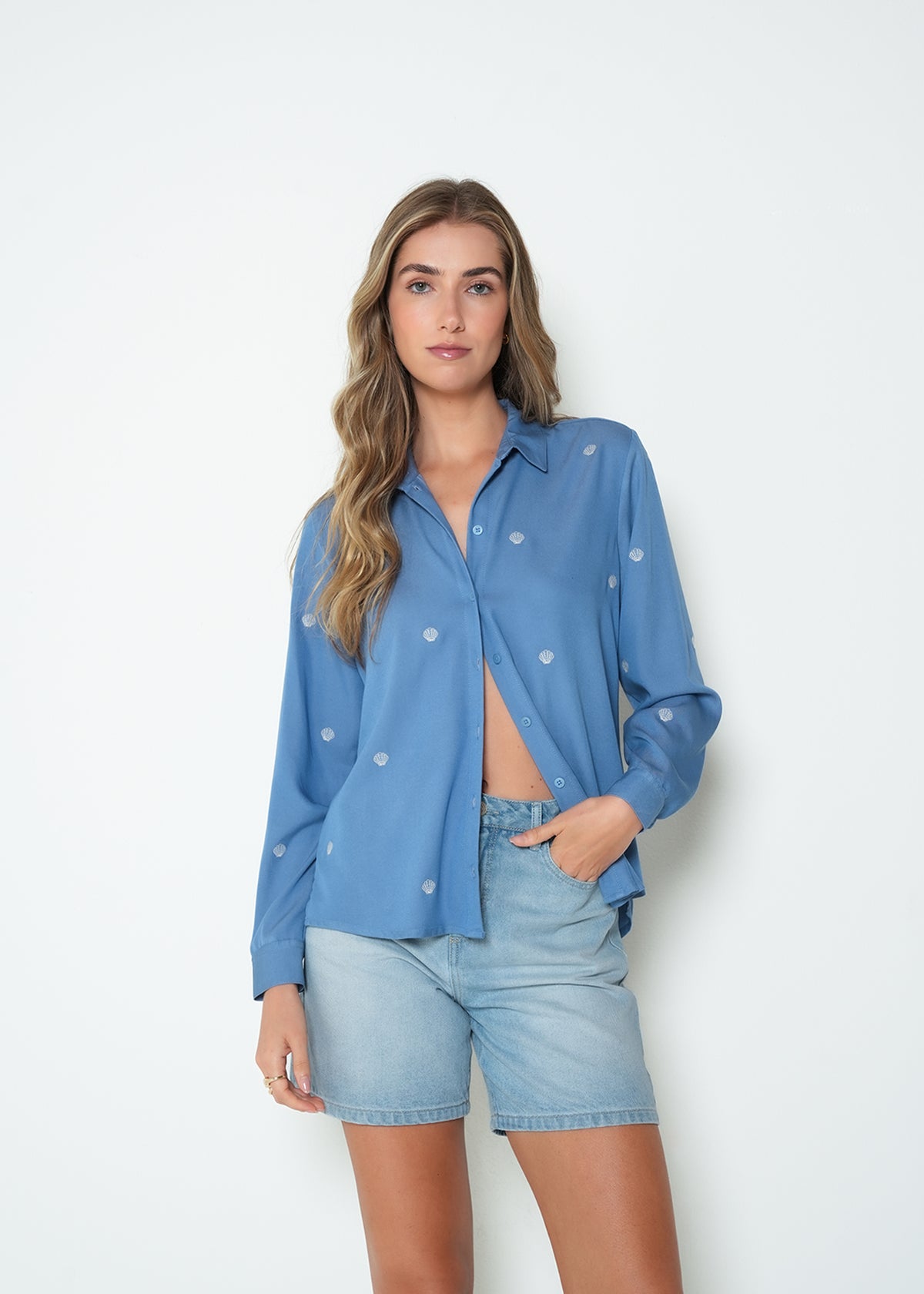 Camisa regular manga larga estampada - Azul 14_415H053_AZU183928_0