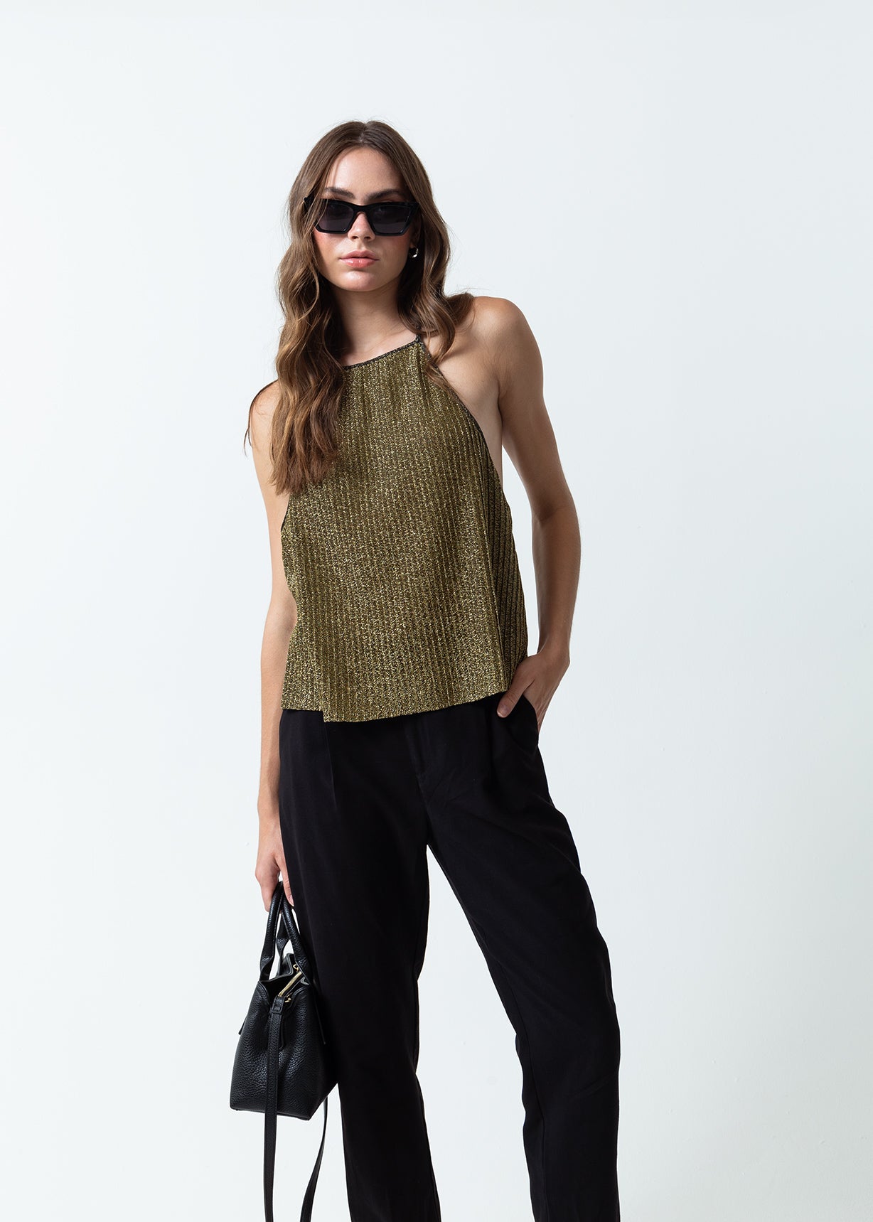 Camisa de silueta tipo A - Beige 14_419F027_BEI131012_0