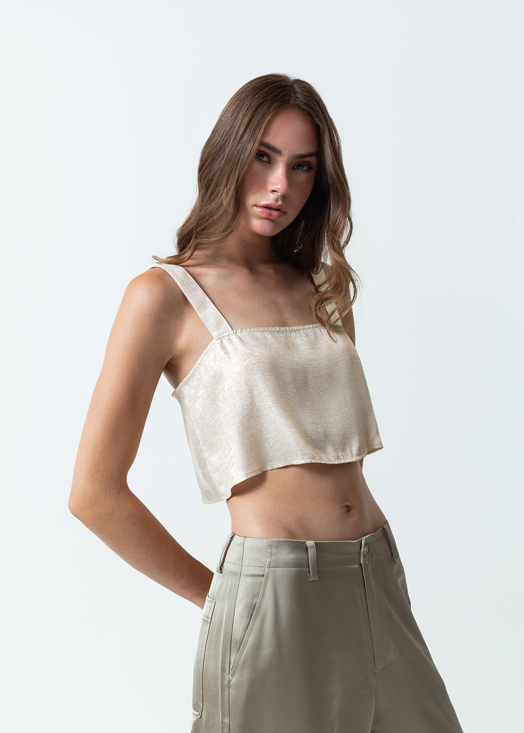 Camisa tipo crop top - Crudo 14_419F312_CRU130002_5