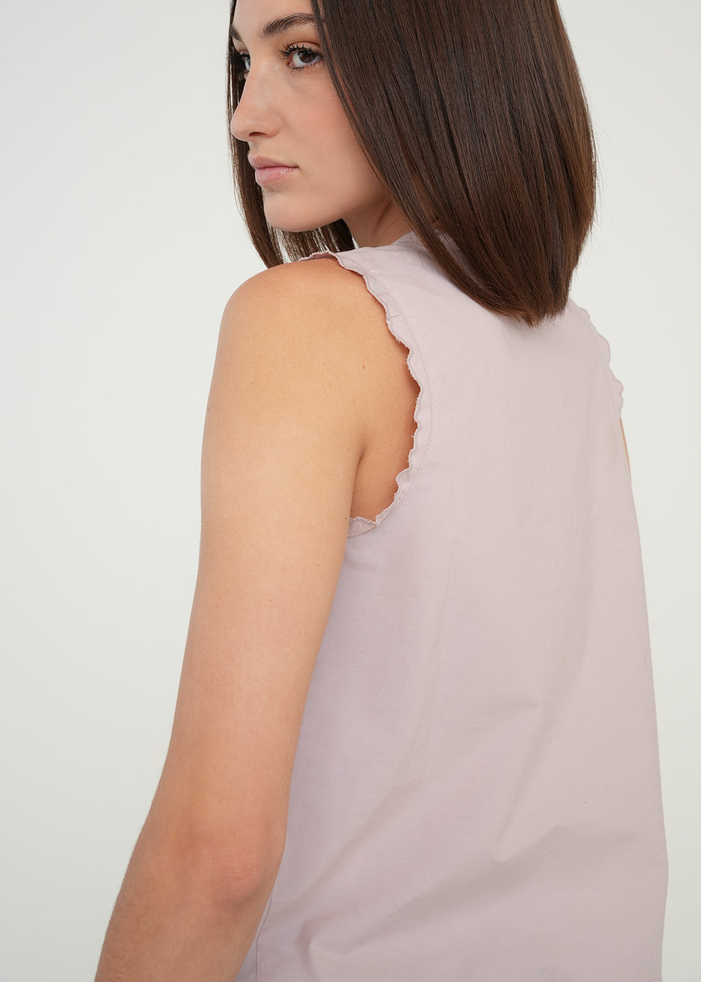 Camisa con escote para anudar - Rosa 14_419G057_ROS152706_6