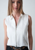 Camisa con cierre en frente - Crudo 14_419G310_CRU111001_0