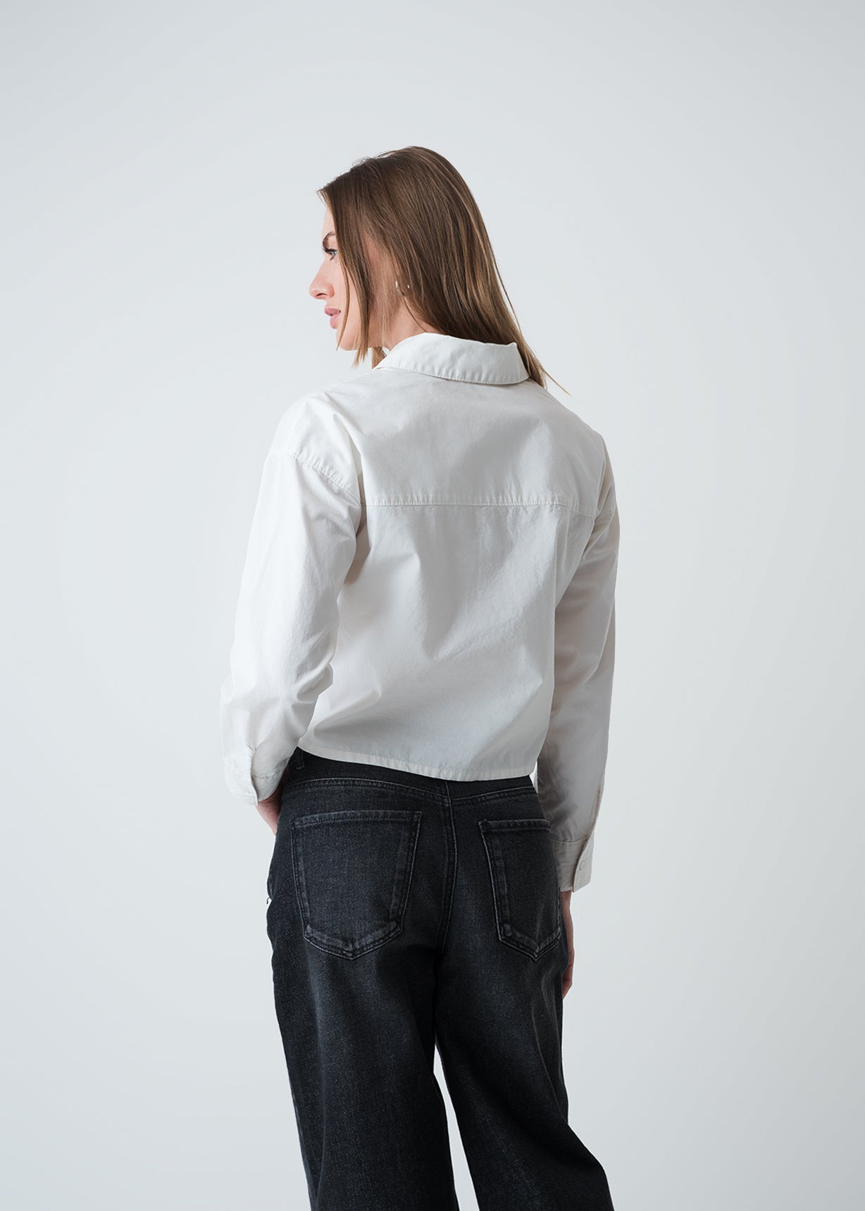 Camisa corta con bolsillos - Crudo 14_419G319_CRU111001_7