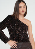 Camisa de lentejuelas - Café 14_419G340_CAF191111_0
