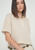 Camisa clásica corta - Crudo 14_419G350_CRU110110_0