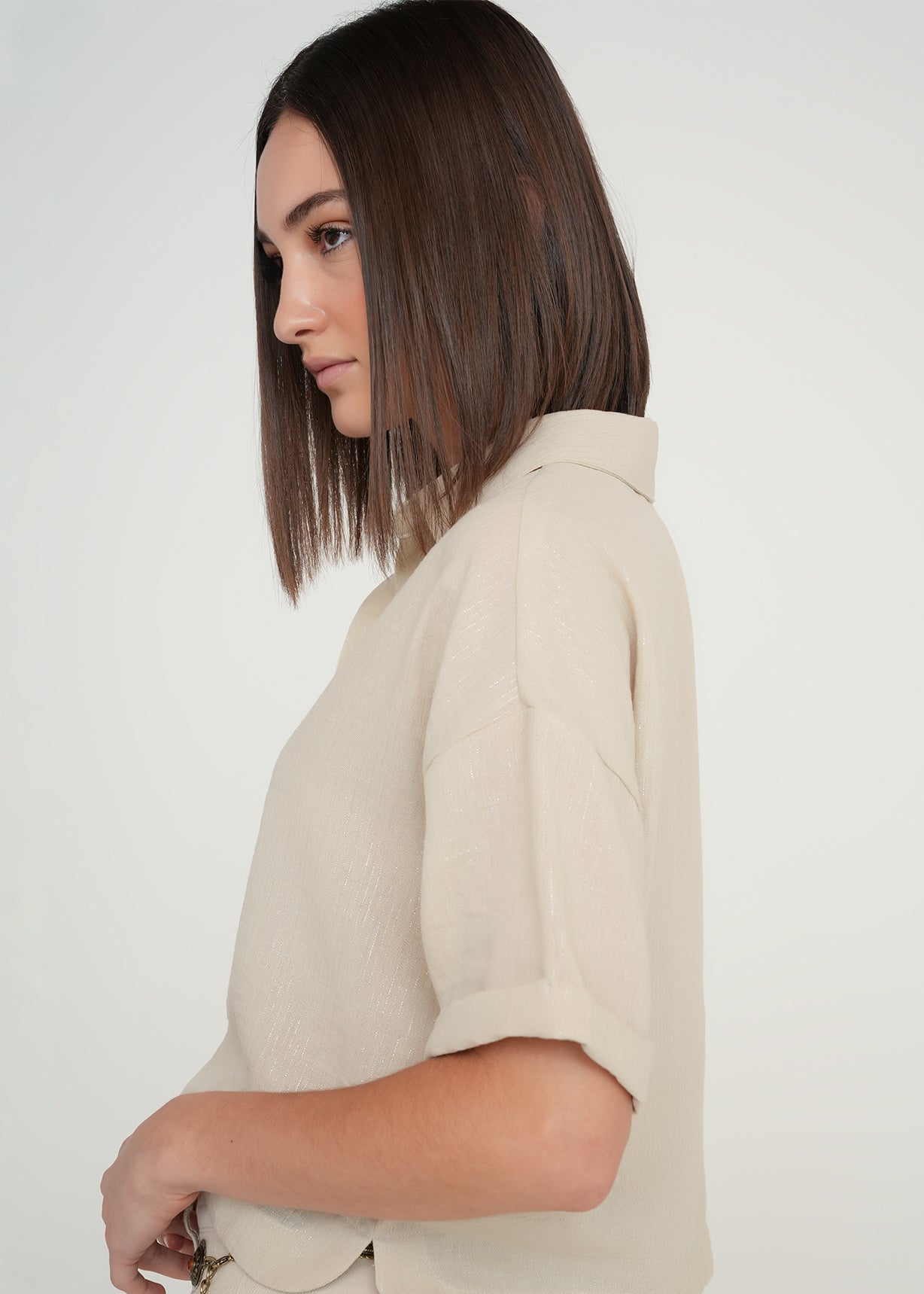 Camisa clásica corta - Crudo 14_419G350_CRU110110_4