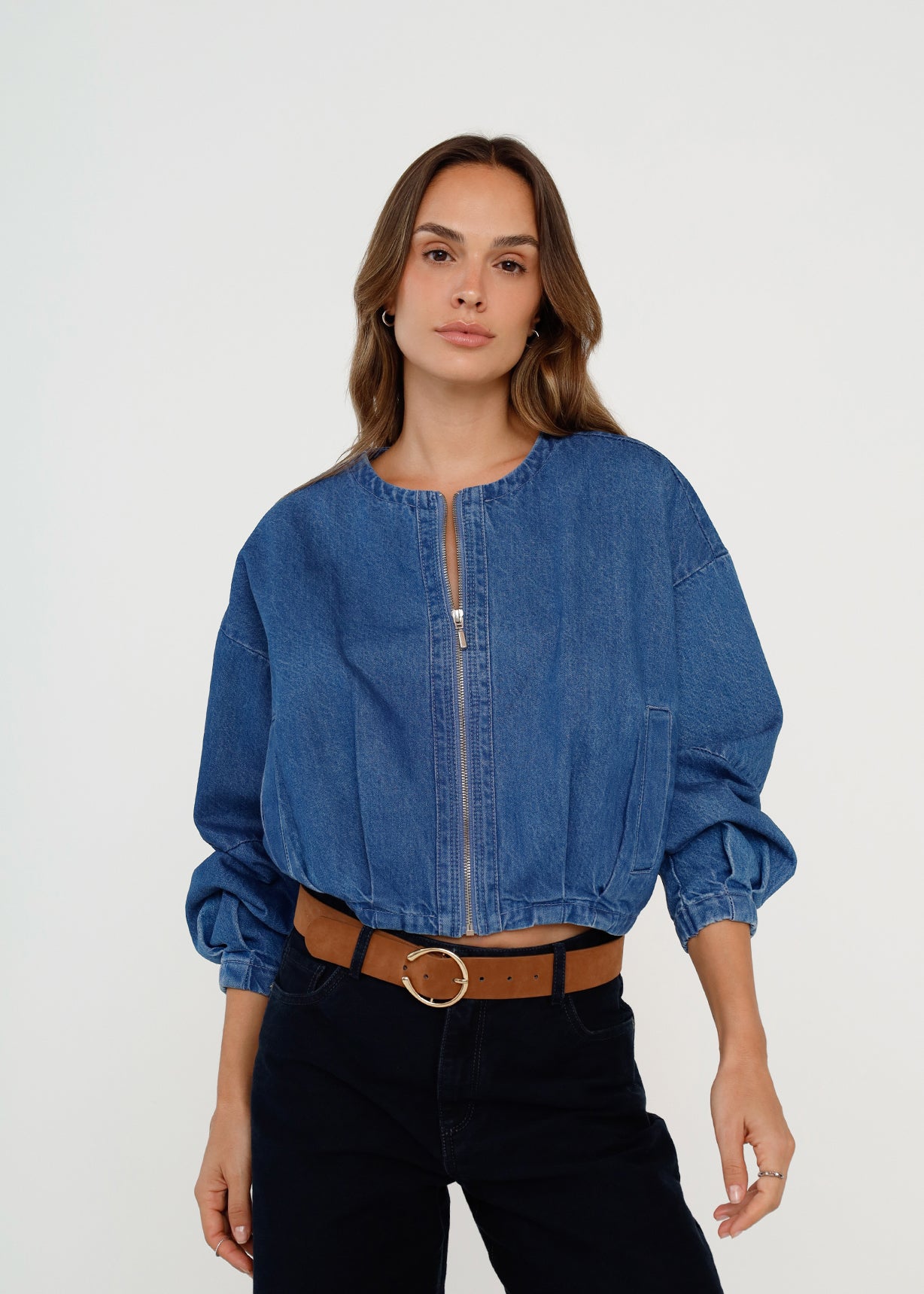 Chaqueta en denim - Azul 14_421H302_AZU183928_0