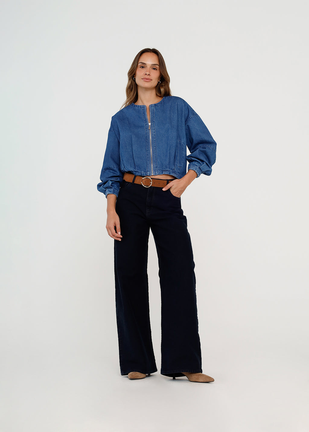 Chaqueta en denim - Azul 14_421H302_AZU183928_3