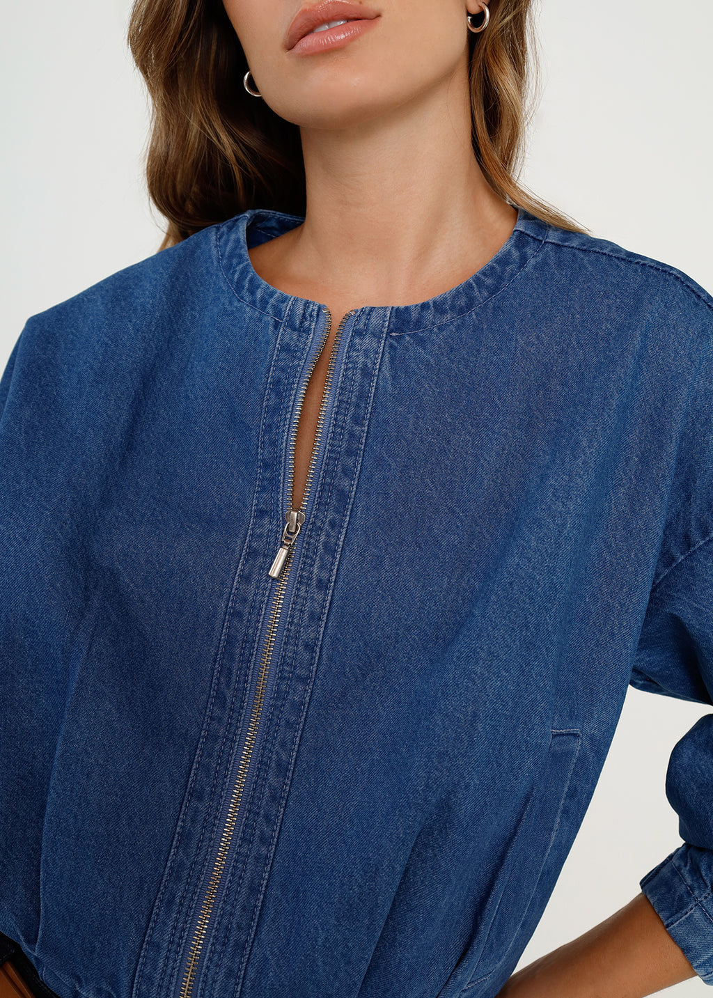 Chaqueta en denim - Azul 14_421H302_AZU183928_4