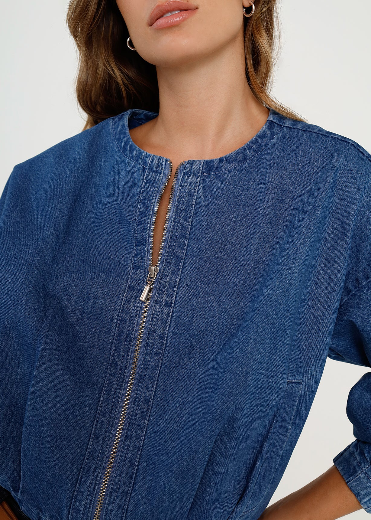 Chaqueta en denim - Azul 14_421H302_AZU183928_4