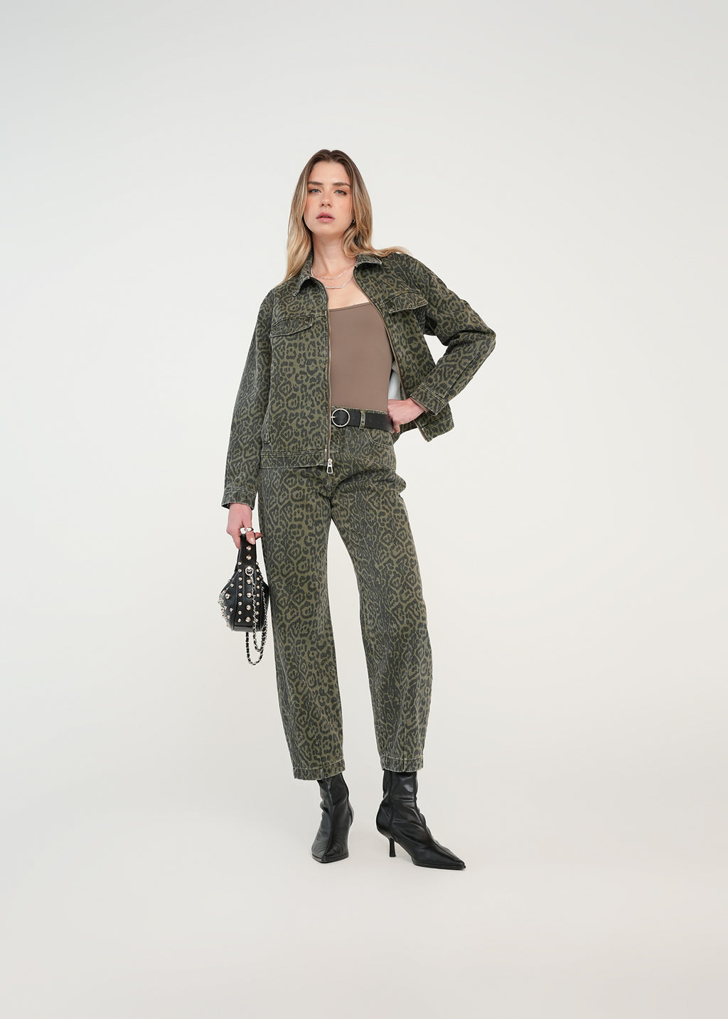 Chaqueta de animal print - Verde 14_421H339_VER190515_3