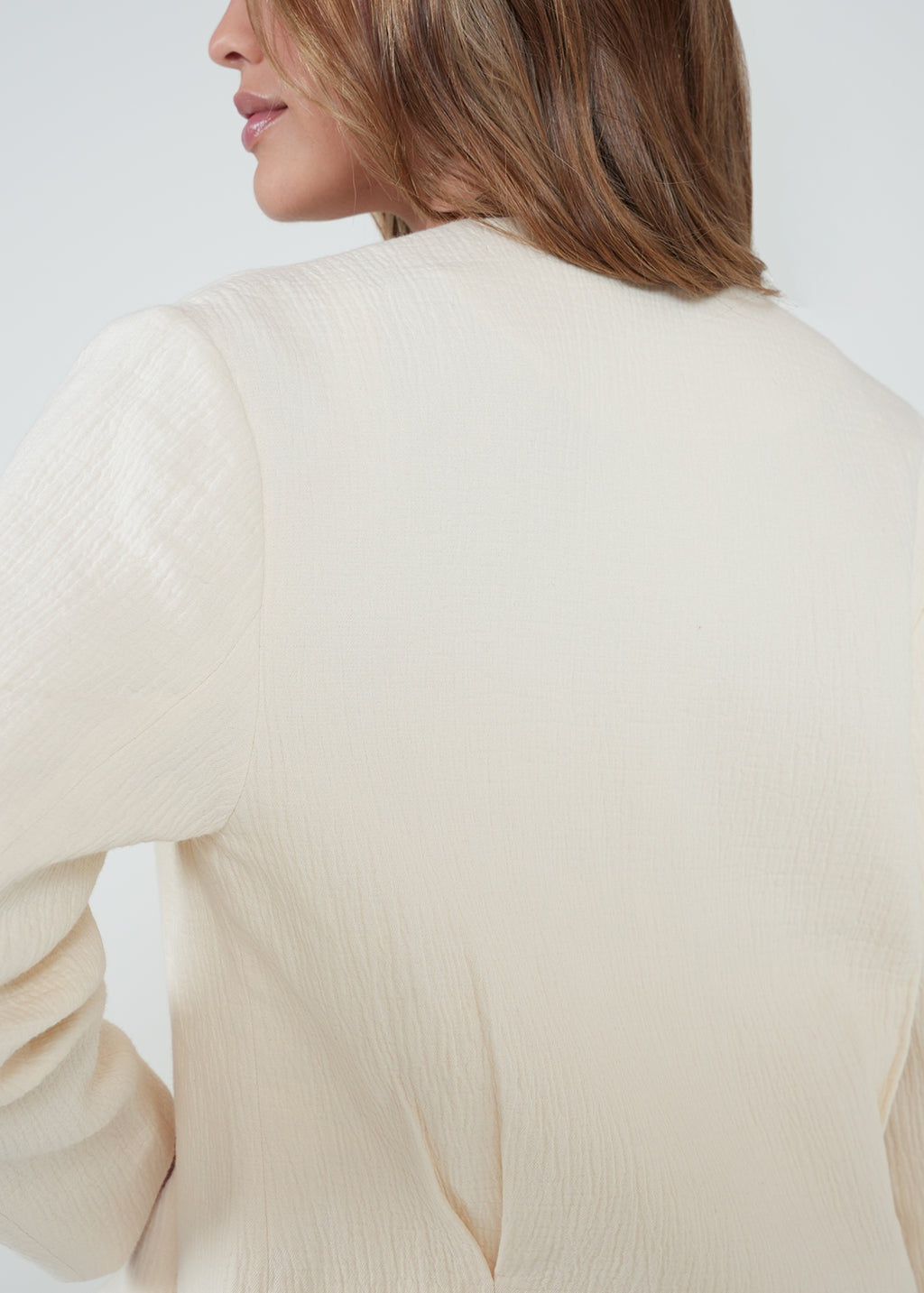 Chaqueta ligera con botones - Blanco 14_422H002_BLA120601_6