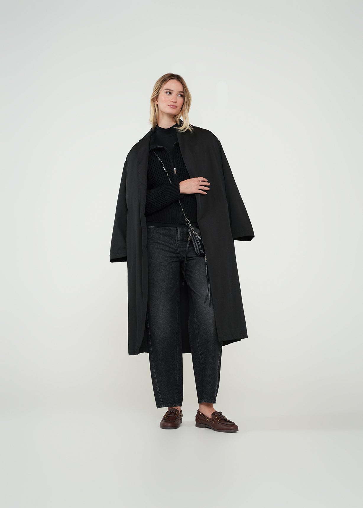 Chaqueta tejida con cierre - Negro 14_422H040_NEG193909_3