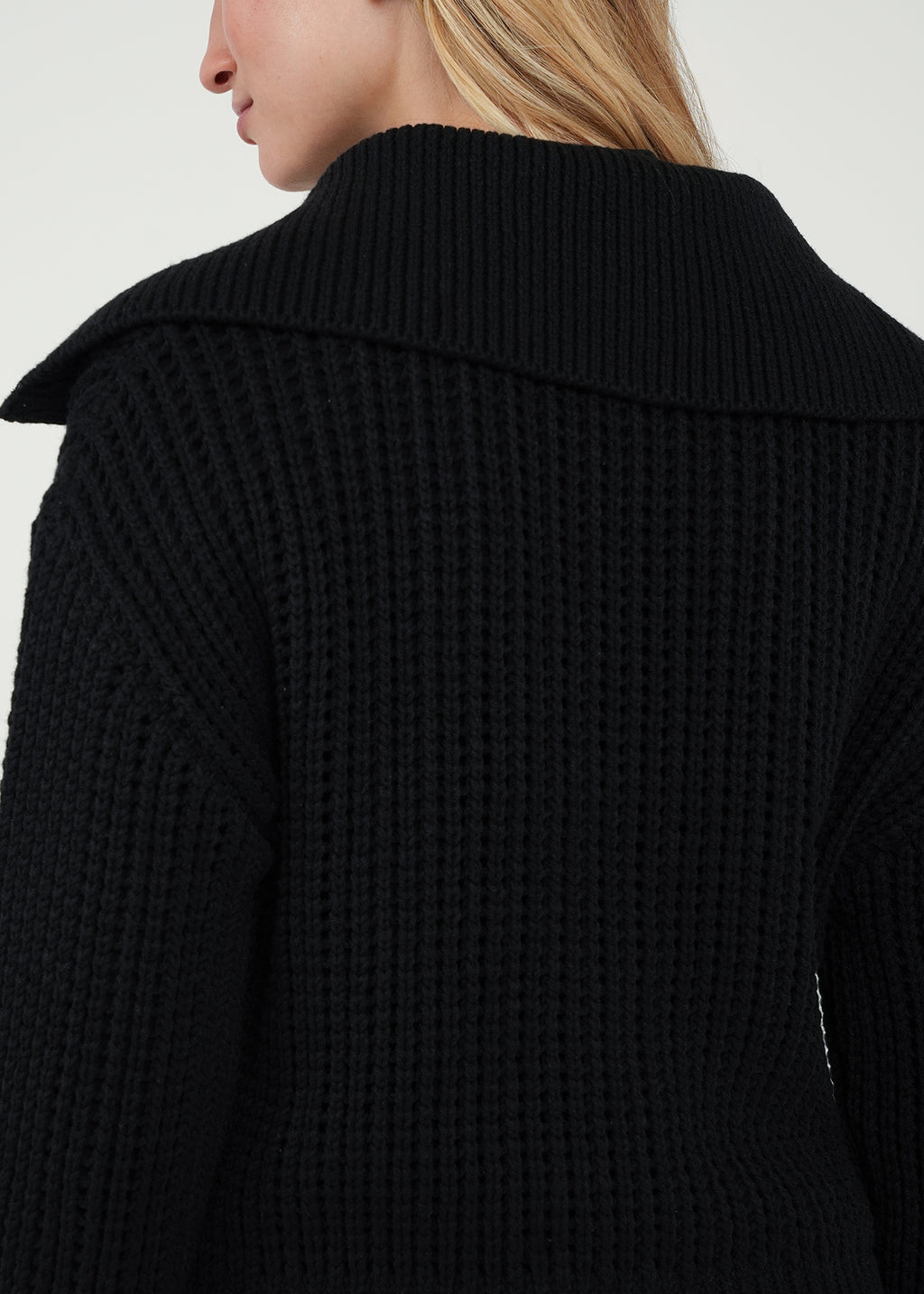 Chaqueta tejida con cierre - Negro 14_422H040_NEG193909_6