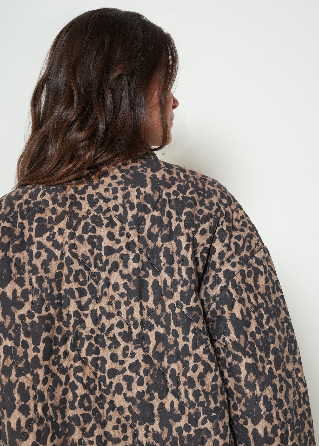 Chaqueta acolchada animal print - Café 14_422H085_CAF191218_6