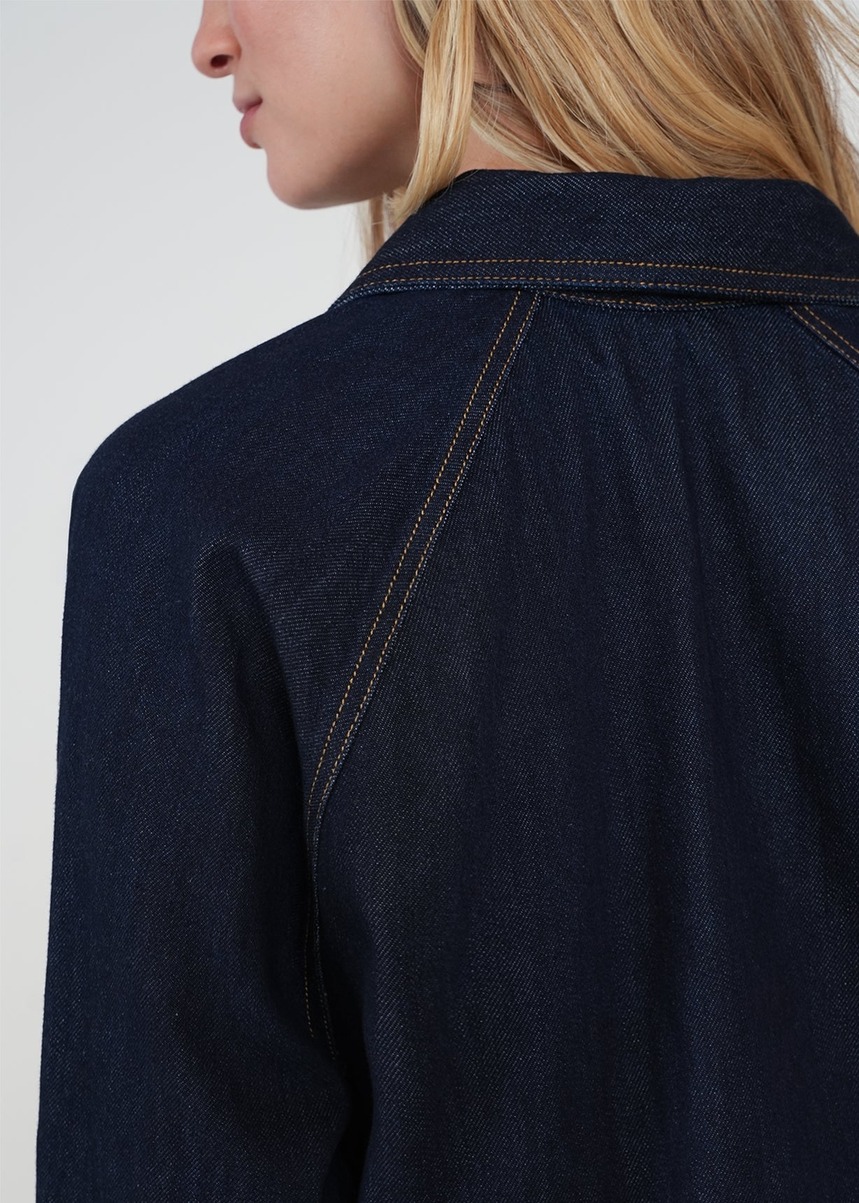 Chaqueta corta con sello NAF - Azul 14_422H331_AZU194227_6