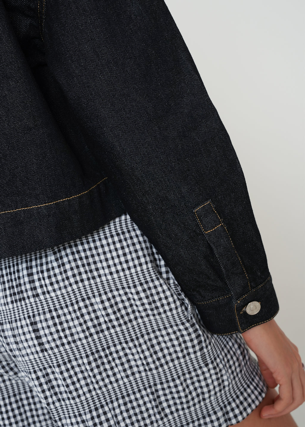 Chaqueta con detalle de lazo - Azul 14_422H334_AZU194227_6