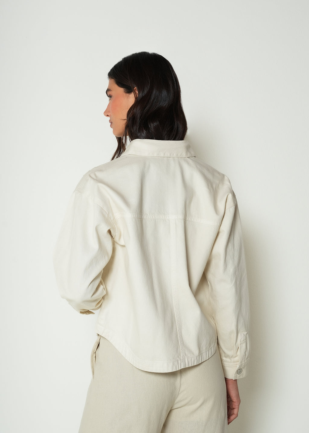Chaqueta oversize con detalle bordado - Crudo 14_422H352_CRU110605_6