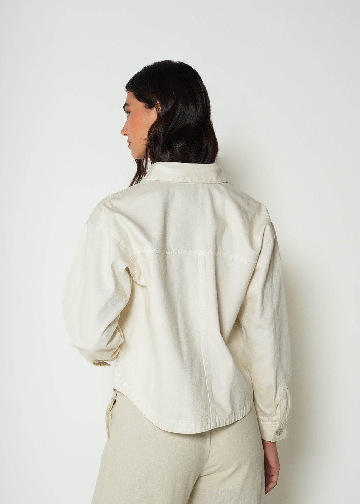 Chaqueta oversize con detalle bordado - Crudo 14_422H352_CRU110605_6
