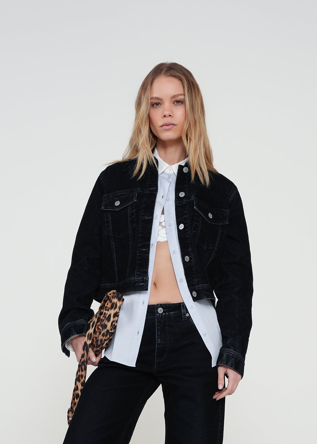 Chaqueta corta en denim - Azul 14_422H368_AZU194227_0