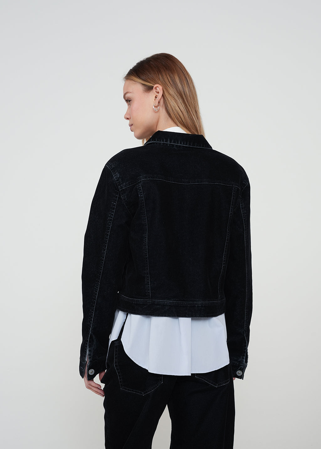 Chaqueta corta en denim - Azul 14_422H368_AZU194227_5