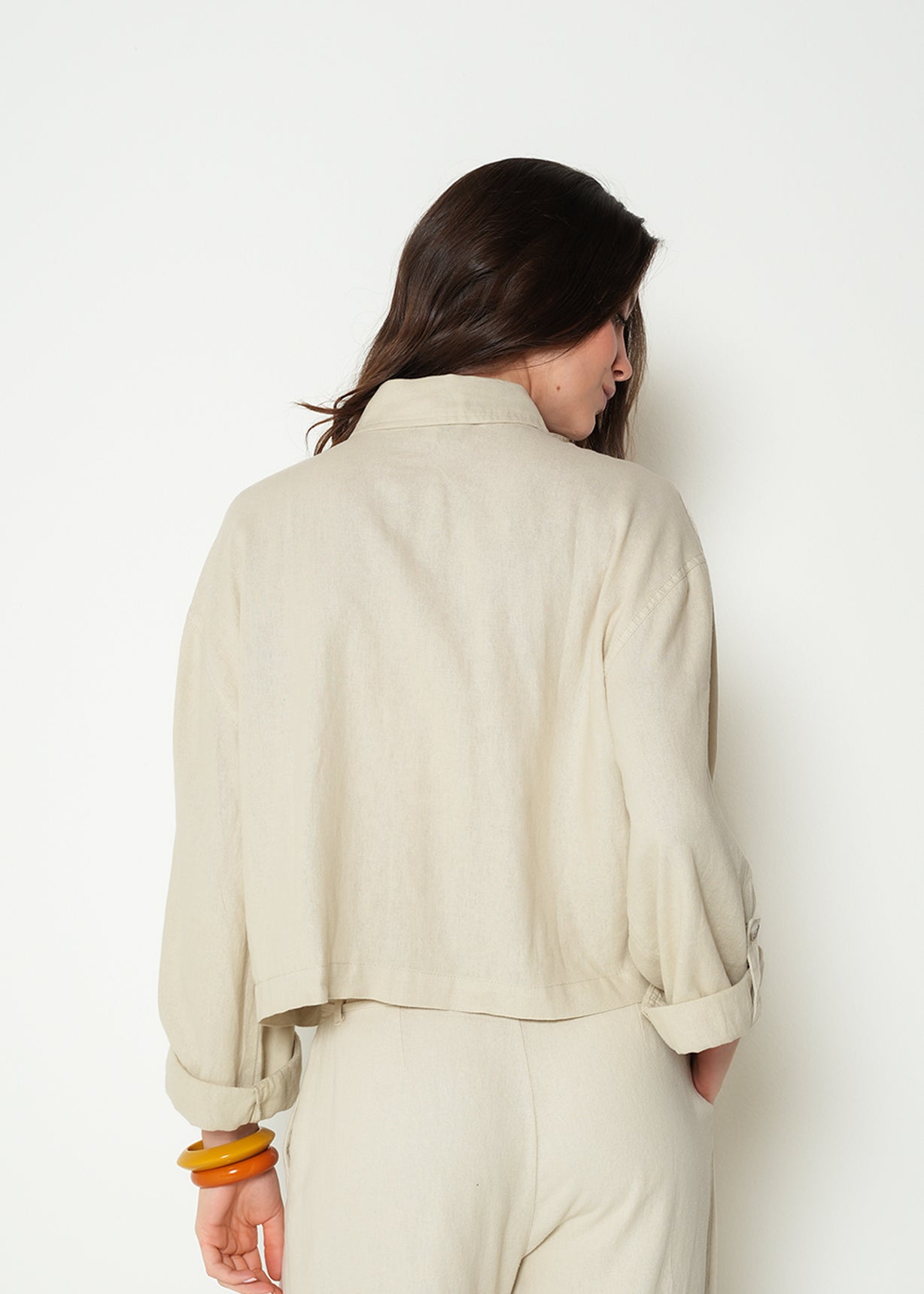 Camisa con bolsillos - Crudo 14_422H384_CRU130000_7