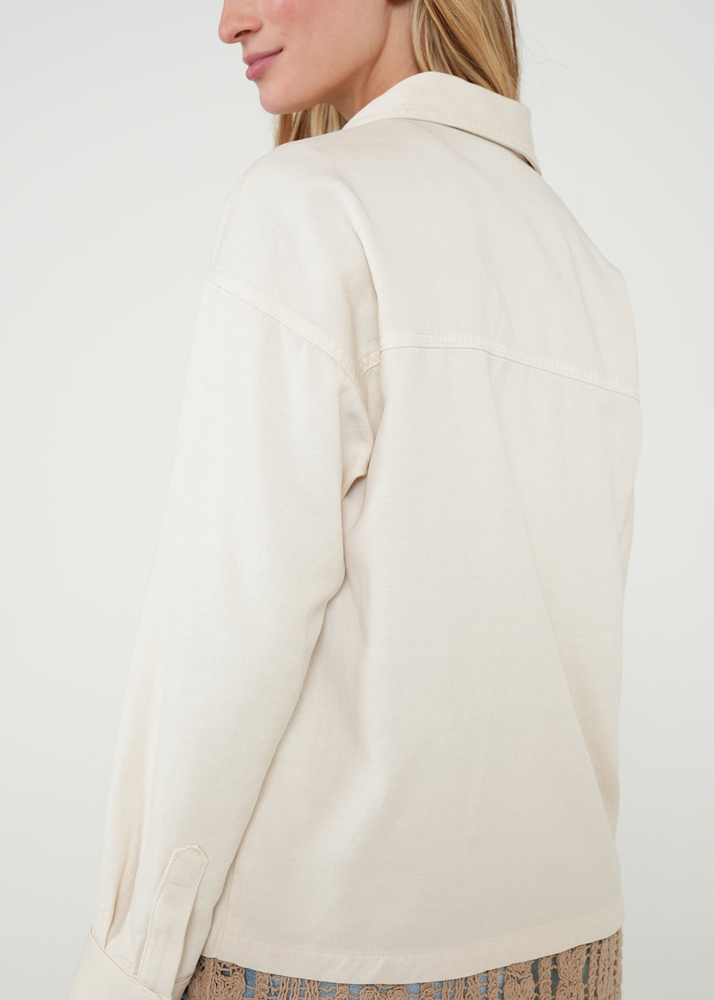 Chaqueta con bolsillos tejidos - Crudo 14_422H397_CRU130905_6