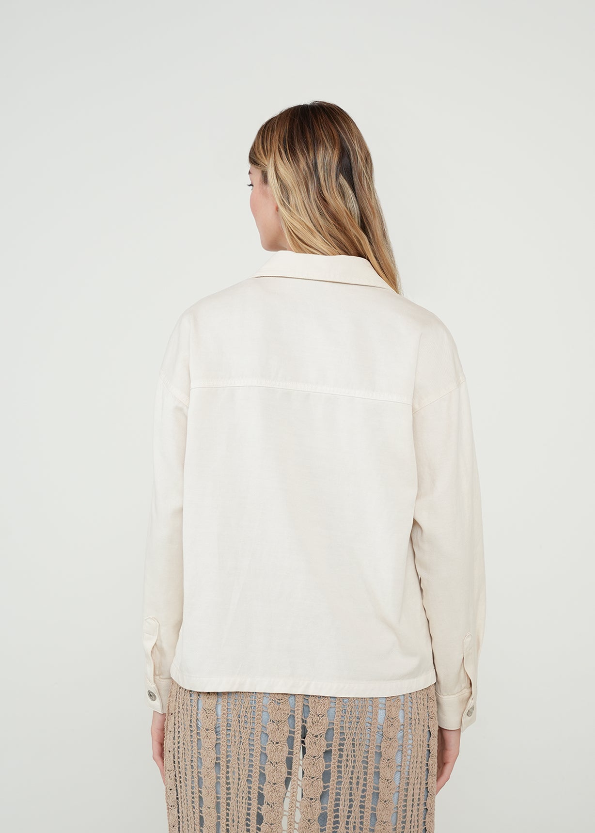Chaqueta con bolsillos tejidos - Crudo 14_422H397_CRU130905_7