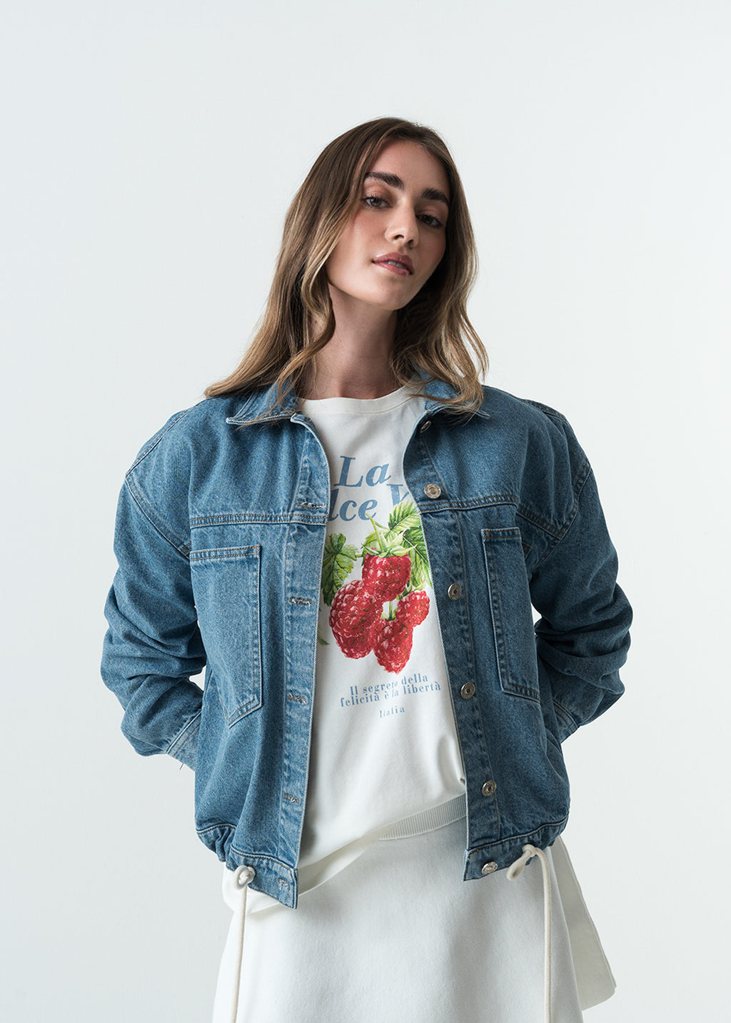 Chaqueta tipo Trucker en denim - Azul 14_423G333_AZU183928_0