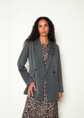 Chaqueta manga larga cuello clásico - Gris 14_423H026_GRI185204_0