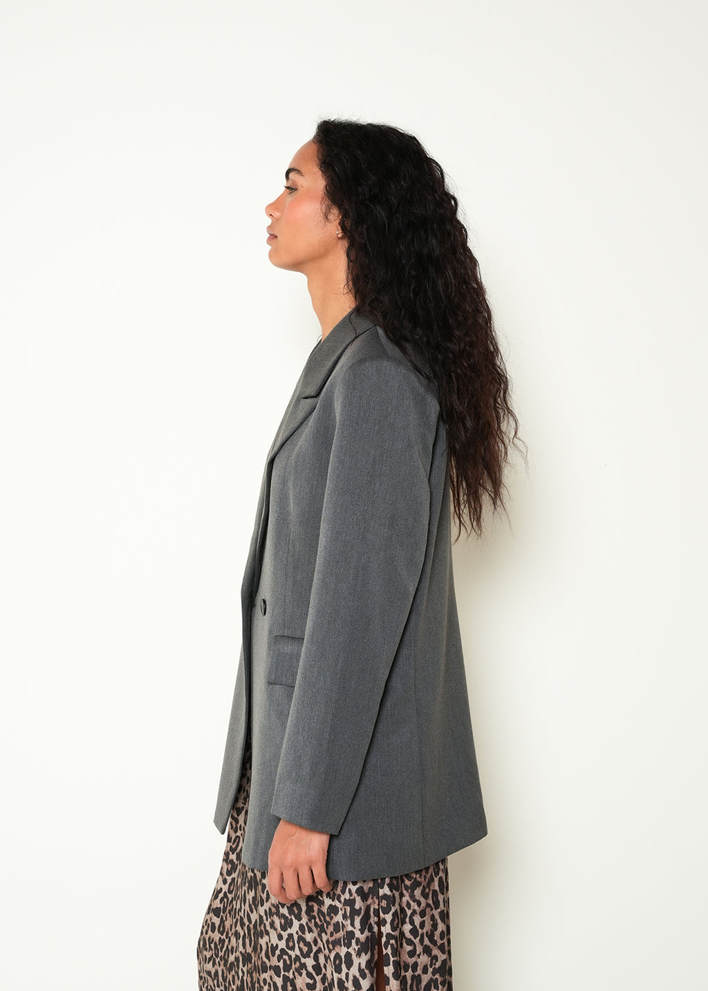 Chaqueta manga larga cuello clásico - Gris 14_423H026_GRI185204_5