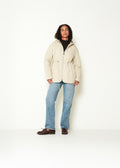 Chaqueta manga larga alto - Crudo 14_423H031_CRU110104_0